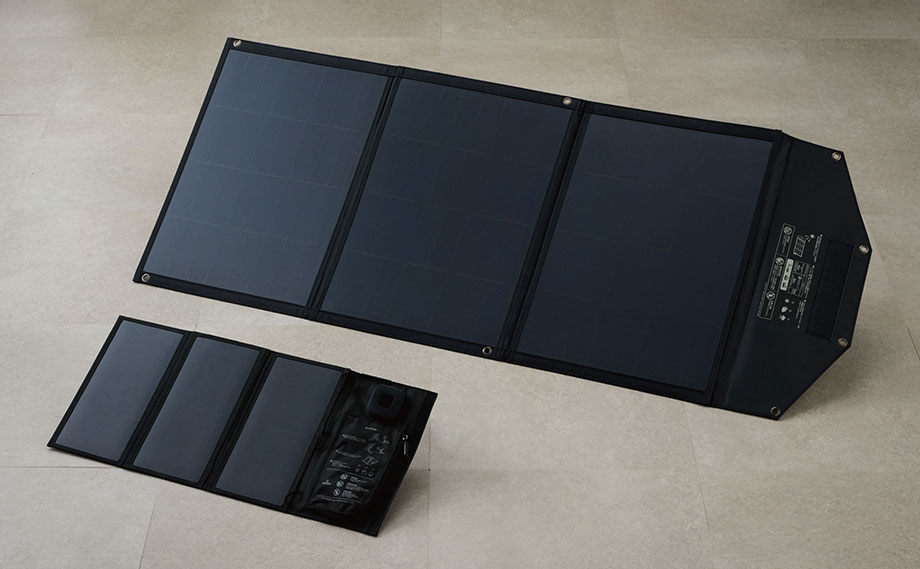 USB Type-Cポート搭載ソーラー充電器シリーズ
