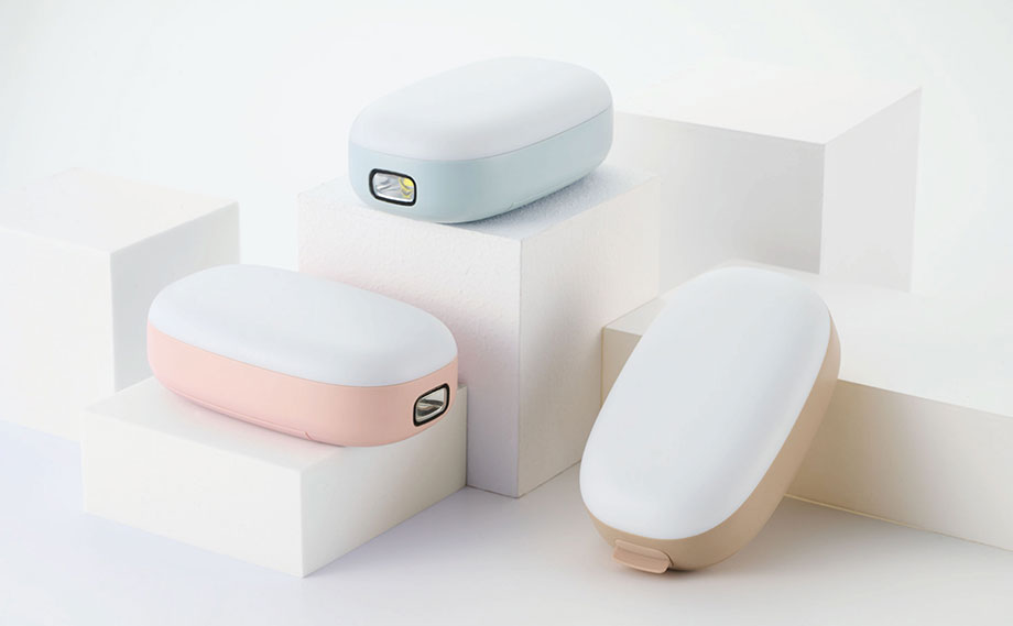 乾電池式枕元ライト