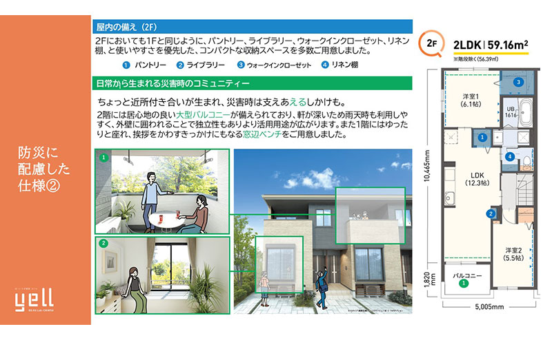 ぼ・く・ラボ賃貸 エール：非常時