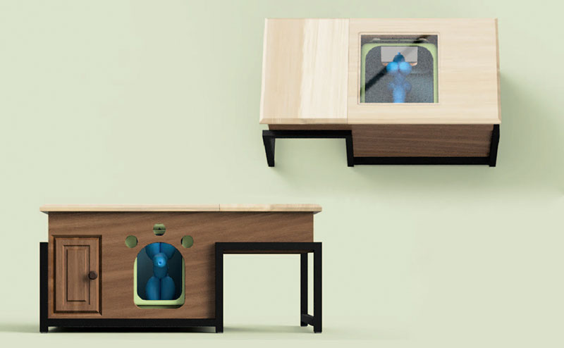 家族を守るソファーテーブル：日常時