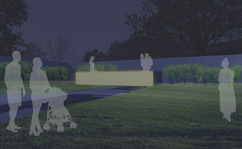 ちりばめられる灯火：日常時